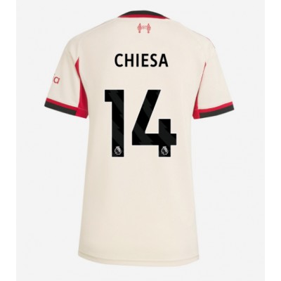 Liverpool Federico Chiesa #14 Bortatröja Dam 2025-26 Kortärmad Liverpool Federico Chiesa #14 Bortatröja Dam 2025-26 Kortärmad